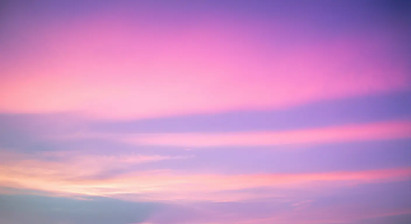 Dawn sky breaking over the horizon